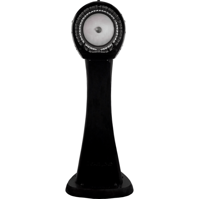 EcoJet by Joape Cyclone 737 Commercial Portable Misting Stand Fan w/ Reservoir - 26-gal. Black