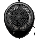 EcoJet by Joape Cyclone 737 Wall Mounted Commercial Misting Fan - Black - Back View