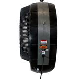 EcoJet by Joape Cyclone 737 Wall Mounted Commercial Misting Fan - Black - Side