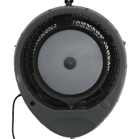 EcoJet by Joape Cyclone 737 Wall Mounted Commercial Misting Fan - Gray