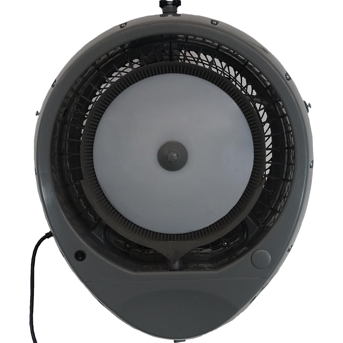EcoJet by Joape Cyclone 737 Wall Mounted Commercial Misting Fan - Gray