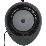 EcoJet by Joape Cyclone 737 Wall Mounted Commercial Misting Fan - Gray