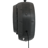 EcoJet by Joape Cyclone 737 Wall Mounted Commercial Misting Fan - Gray - Side View