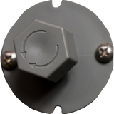 EcoJet by Joape Cyclone 737 Wall Mounted Commercial Misting Fan - Control Dial