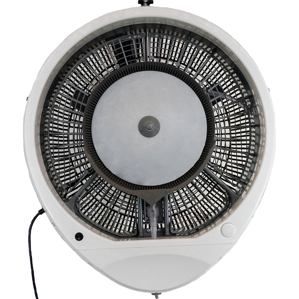 EcoJet by Joape Cyclone 737 Wall Mounted Commercial Misting Fan - White
