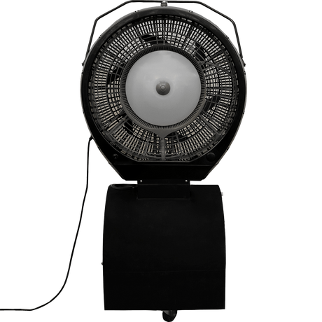 EcoJet by Joape Hurricane 660 Commercial Portable Misting Stand Fan w/ Reservoir 18-gal. Black
