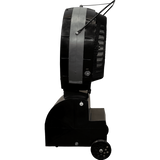 EcoJet by Joape Hurricane 660 Commercial Portable Misting Stand Fan w/ Reservoir 26-gal. Black - Side View