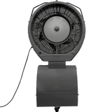 EcoJet by Joape Hurricane 660 Commercial Portable Misting Stand Fan  w/ Reservoir - 18-gal. Grey
