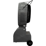 EcoJet by Joape Hurricane 660 Commercial Portable Misting Stand Fan  w/ Reservoir - 18-gal. Grey - Side View