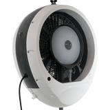 EcoJet by Joape Hurricane 660 Commercial Wall Mount Misting Fan - White Angle View