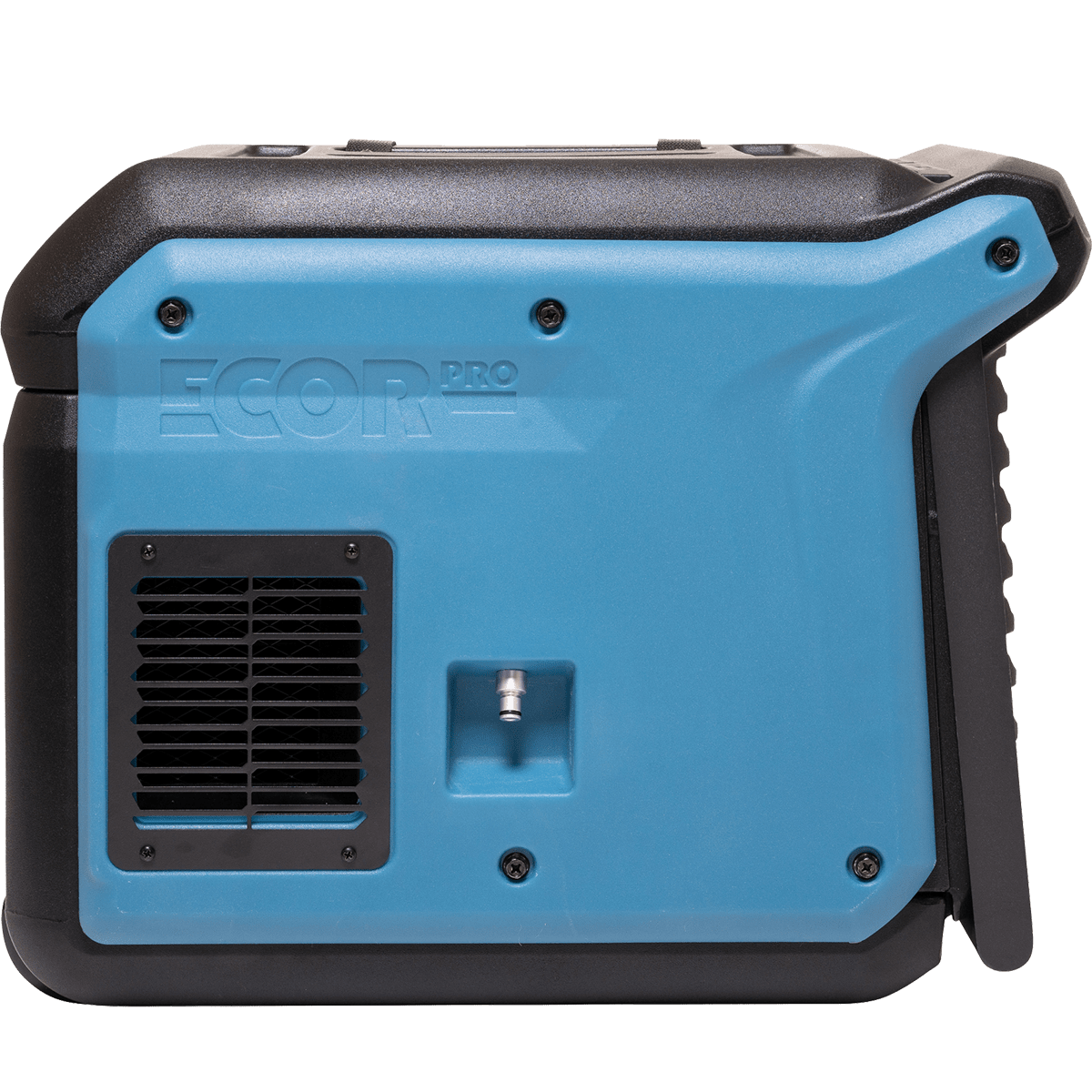 Ecor Pro 170LGR Low Grain Refrigerant Dehumidifier w/Pump Blue - Left Side View