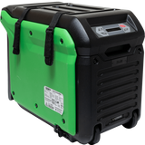 Ecor Pro 170LGR Low Grain Refrigerant Dehumidifier w/Pump Green. - Angle