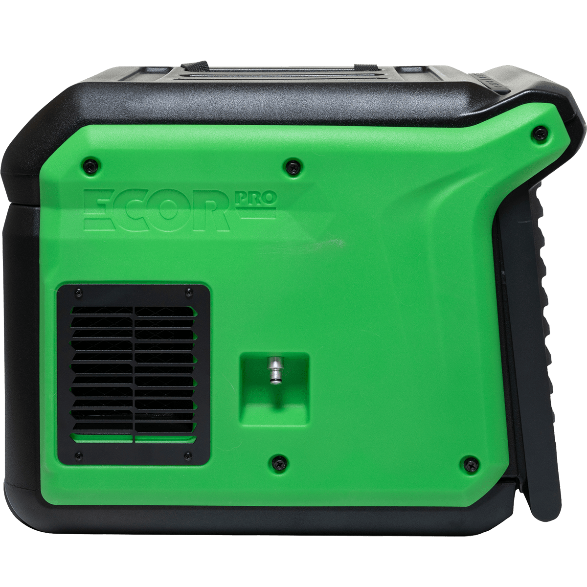 Ecor Pro 170LGR Low Grain Refrigerant Dehumidifier w/Pump Green - Left Side View