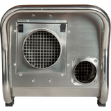 Ecor Pro DryFan 200 Pint Stainless Steel Desiccant Dehumidifier - Back