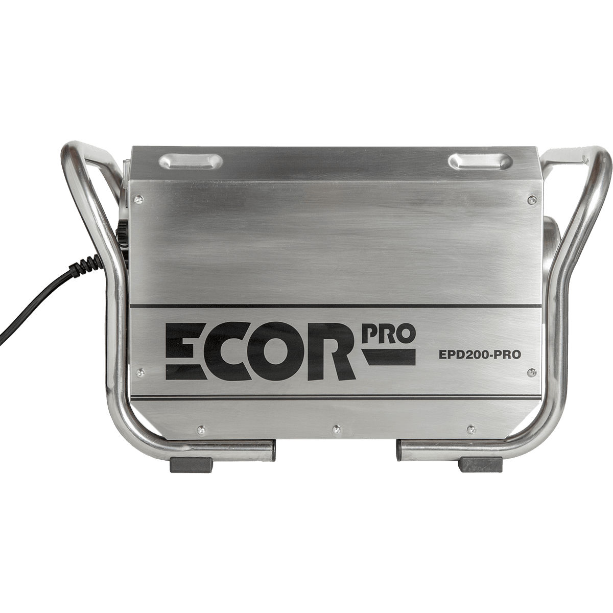 Ecor Pro DryFan 200 Pint Stainless Steel Desiccant Dehumidifier - Side