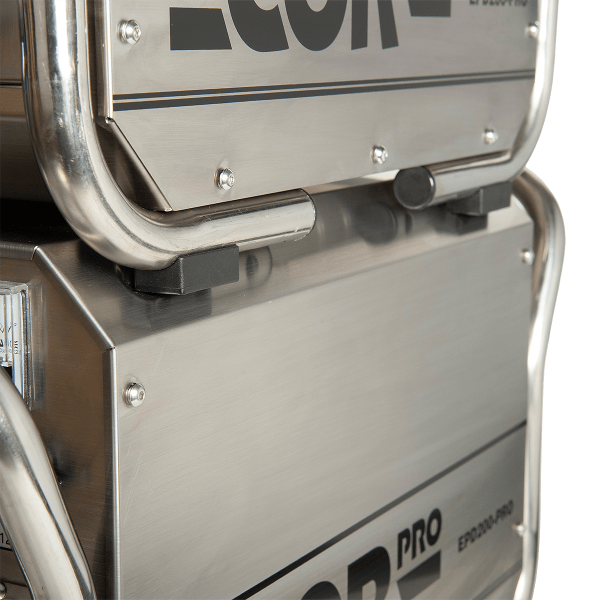 Ecor Pro DryFan 200 Pint Stainless Steel Desiccant Dehumidifier - Stacked Detail