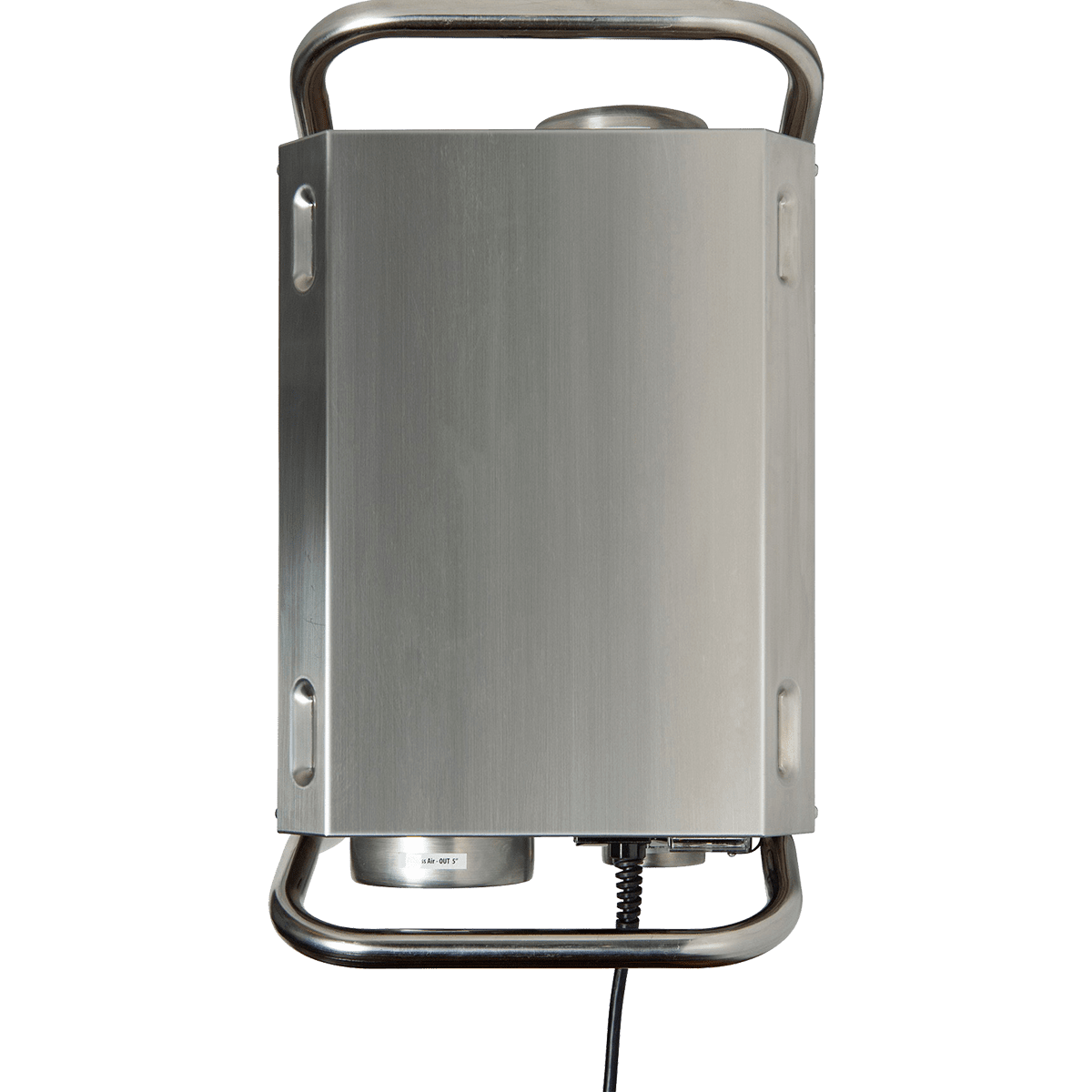 Ecor Pro DryFan 200 Pint Stainless Steel Desiccant Dehumidifier - Top