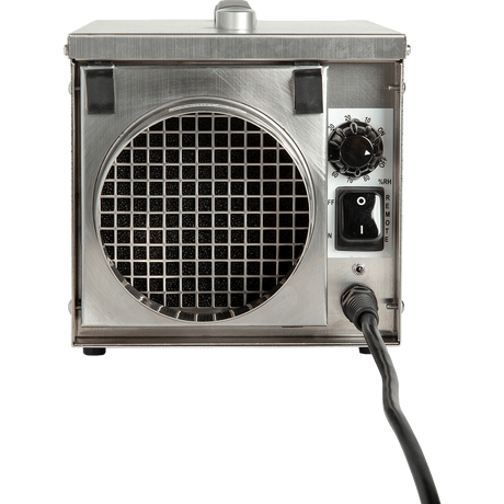 Ecor Pro DryFan 50 Pint Stainless Steel Desiccant Dehumidifier - Front