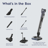 Electrolux 2-in-1 Wet and Dry Cordless Stick Vacuum Complete - Infographic 1
