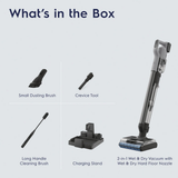 Electrolux 2-in-1 Wet and Dry Cordless Stick Vacuum Standard - Infographic 1