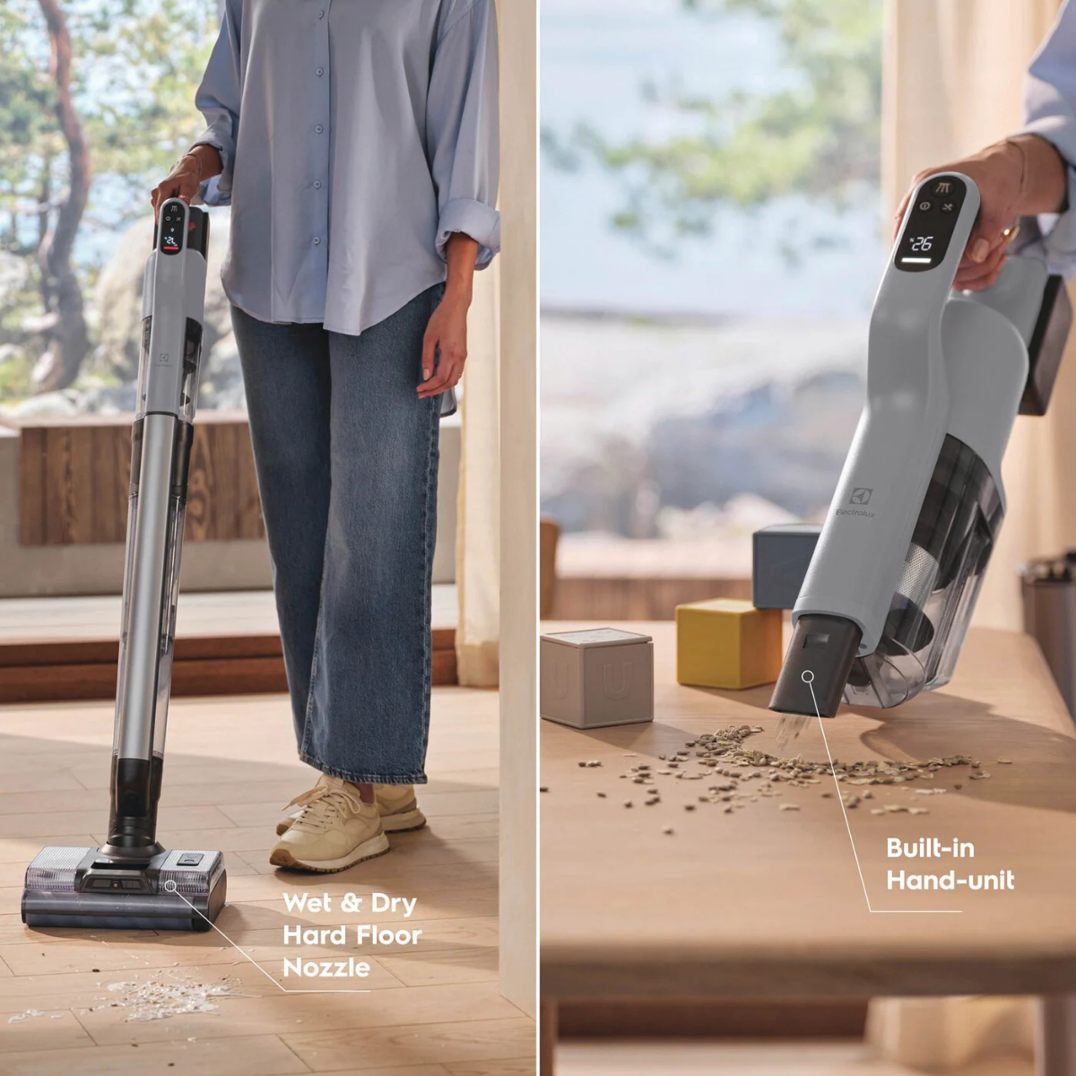 Electrolux 2-in-1 Wet and Dry Cordless Stick Vacuum Standard - Infographic 8
