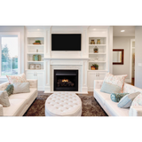 Empire 26" Vail Deluxe Fireplace with White Mantel