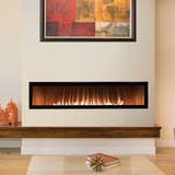 Empire Boulevard Vent Free Linear Fireplace with Electric Remote - 60 Inch Lifestyle