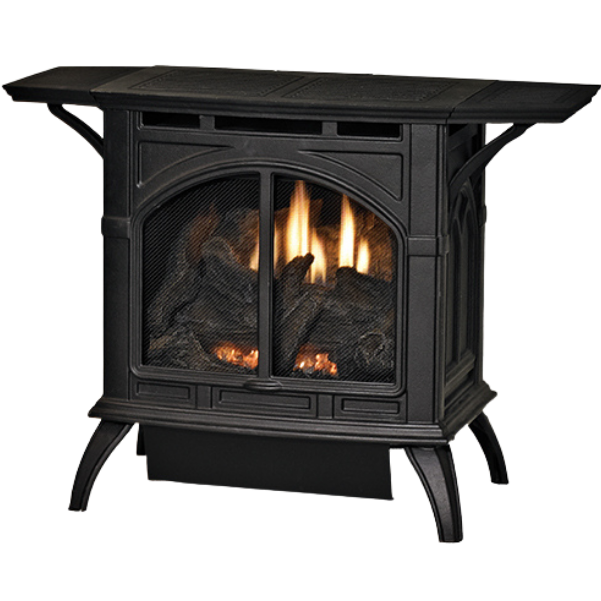 Empire WMH Matte Black Spirit 10,000 BTU Vent Free Cast Iron Stove - Main