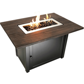 Endless Summer Marc Rectangular LP Outdoor Gas Fire Pit Table - Main
