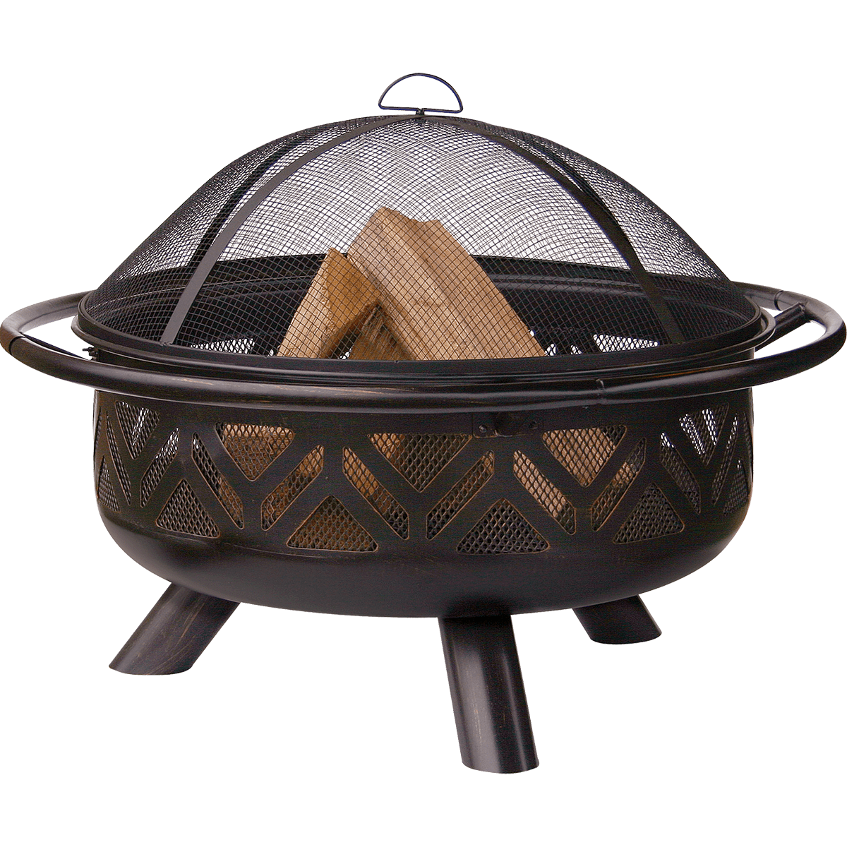 Endless Summer Oil Rubbed Bronze Outdoor Wood Burning Fire Pit