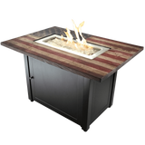 Endless Summer The Americana Rectangular LP Gas Outdoor Fire Pit - Main