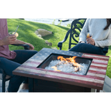 Endless Summer The Liberty Square LP Gas Outdoor Fire Pit - Lifestyle 1