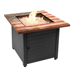 Endless Summer The Liberty Square LP Gas Outdoor Fire Pit - Main
