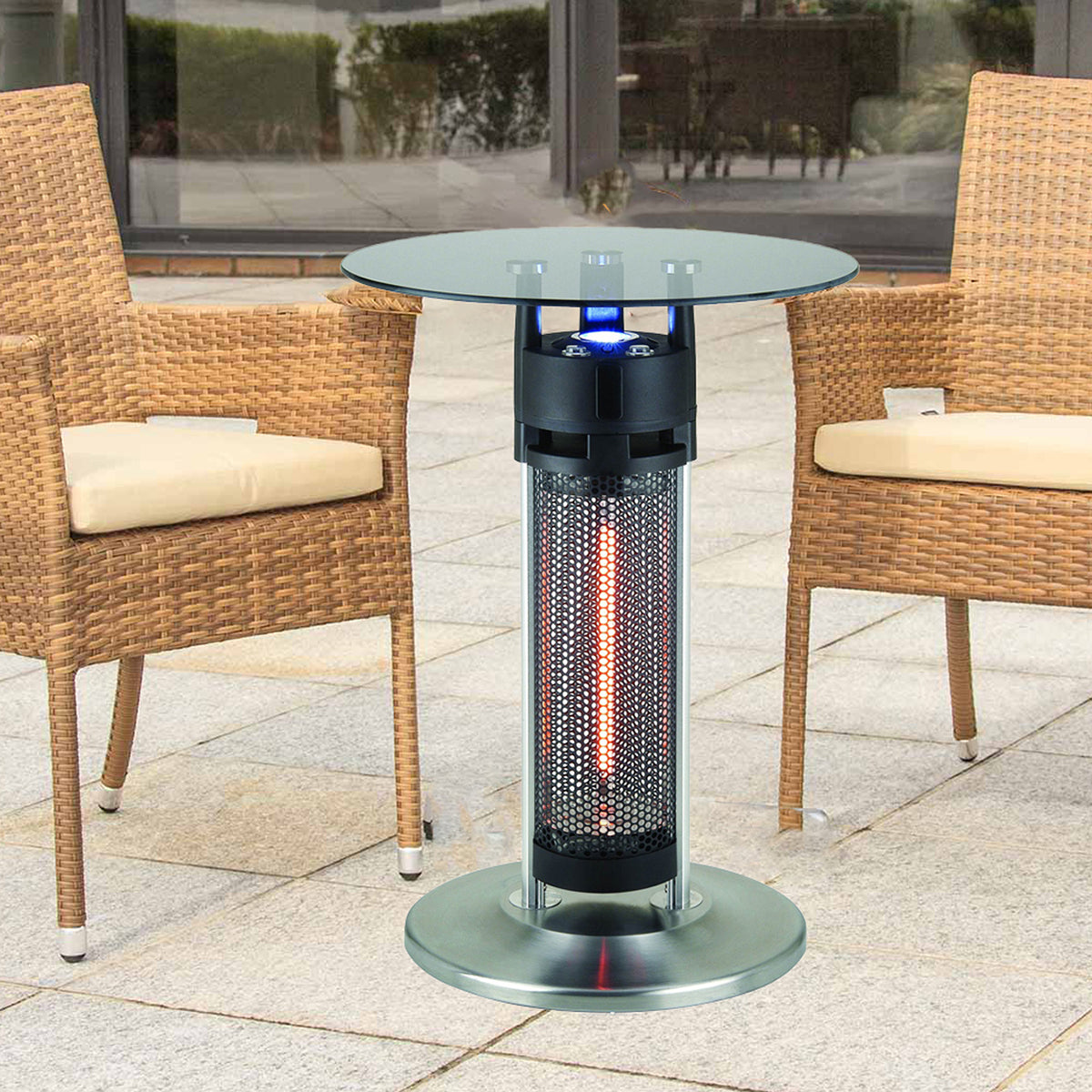 Ener-G+ Circular Bistro-Style Infrared Table Heater 