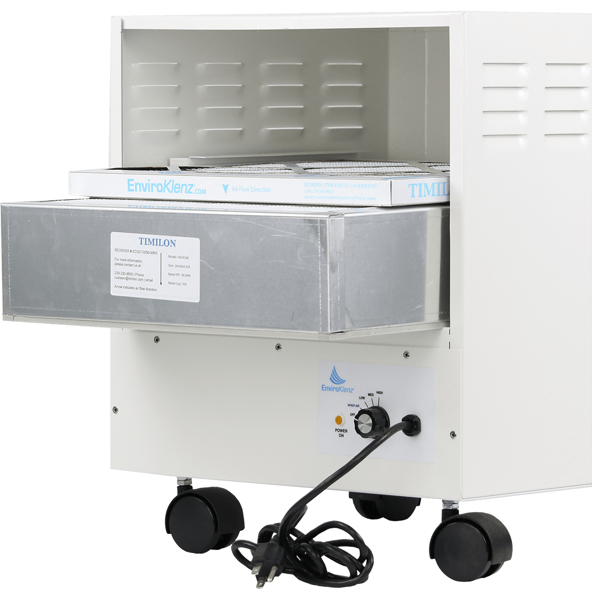 Enviroklenz Air Cartridge Replacement Filter - Installed