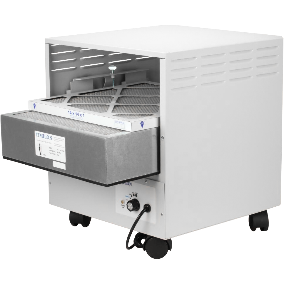 Enviroklenz Mobile Air System Air Purifier - Open Back Showing Filter