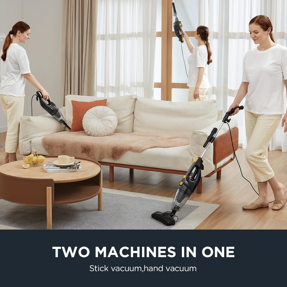 Eureka Blaze 3-in-1 Stick Vacuum - Infographic 1