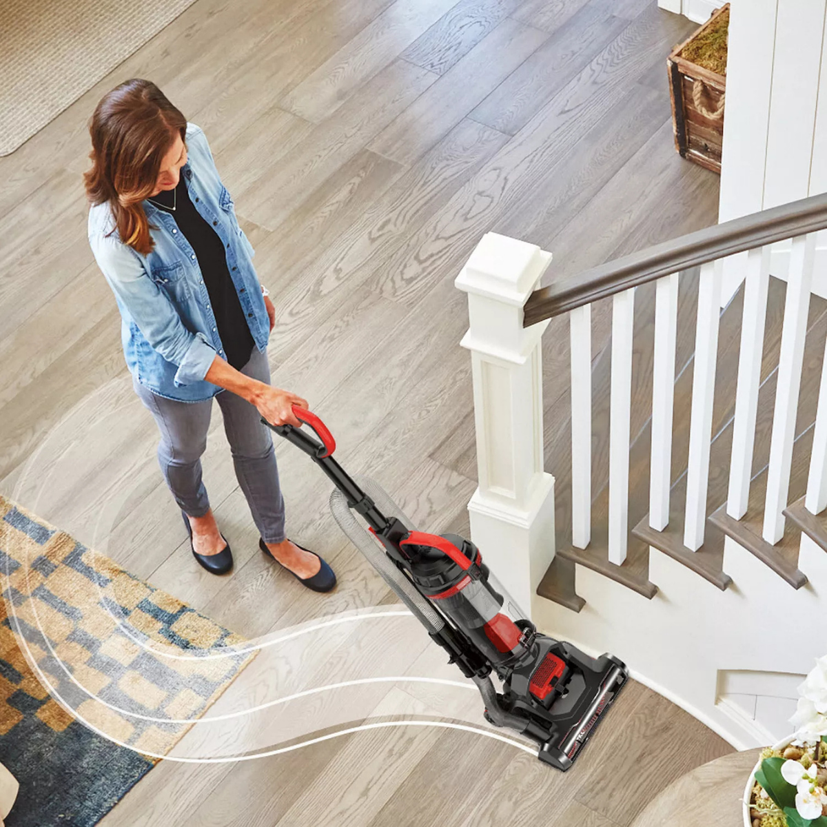 Eureka Max Swivel Pro Upright Vacuum with Pet Tool - Lifestyle 1