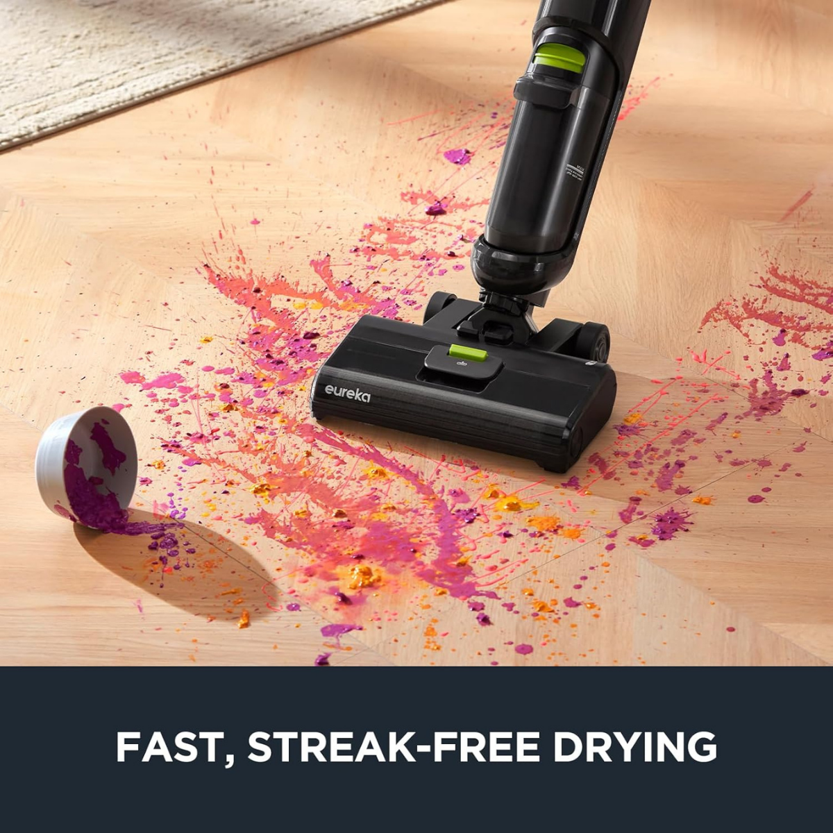 Eureka Wet/Dry Cordless Stick Vacuum - Infographic 4