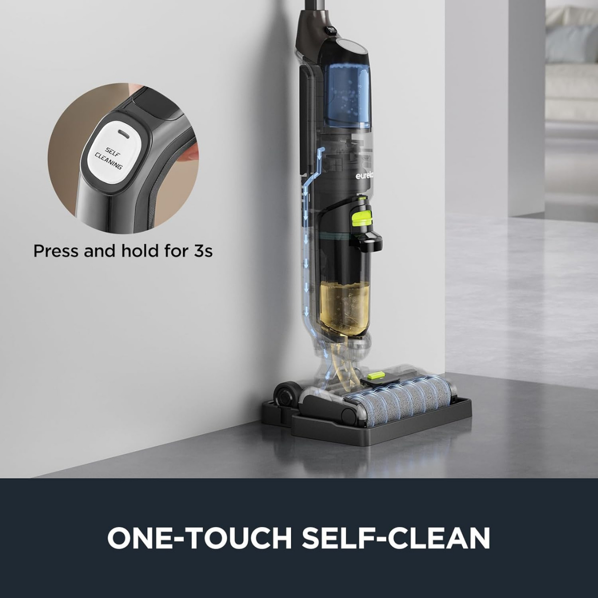 Eureka Wet/Dry Cordless Stick Vacuum - Infographic 5