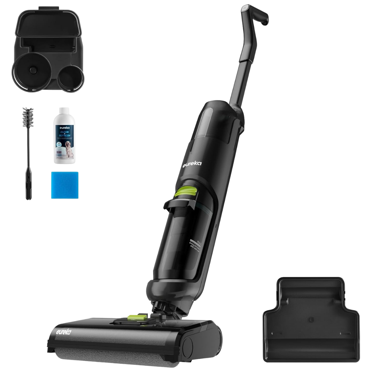 Eureka Wet/Dry Cordless Stick Vacuum - w/ Attachments