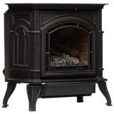 EverWarm Freestanding Vent Free Gas Stove on Legs - Angle 1