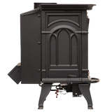 EverWarm Freestanding Vent Free Gas Stove on Legs - Side