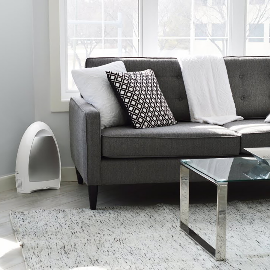 EyeVac Home Touchless Vacuum - in Living Room