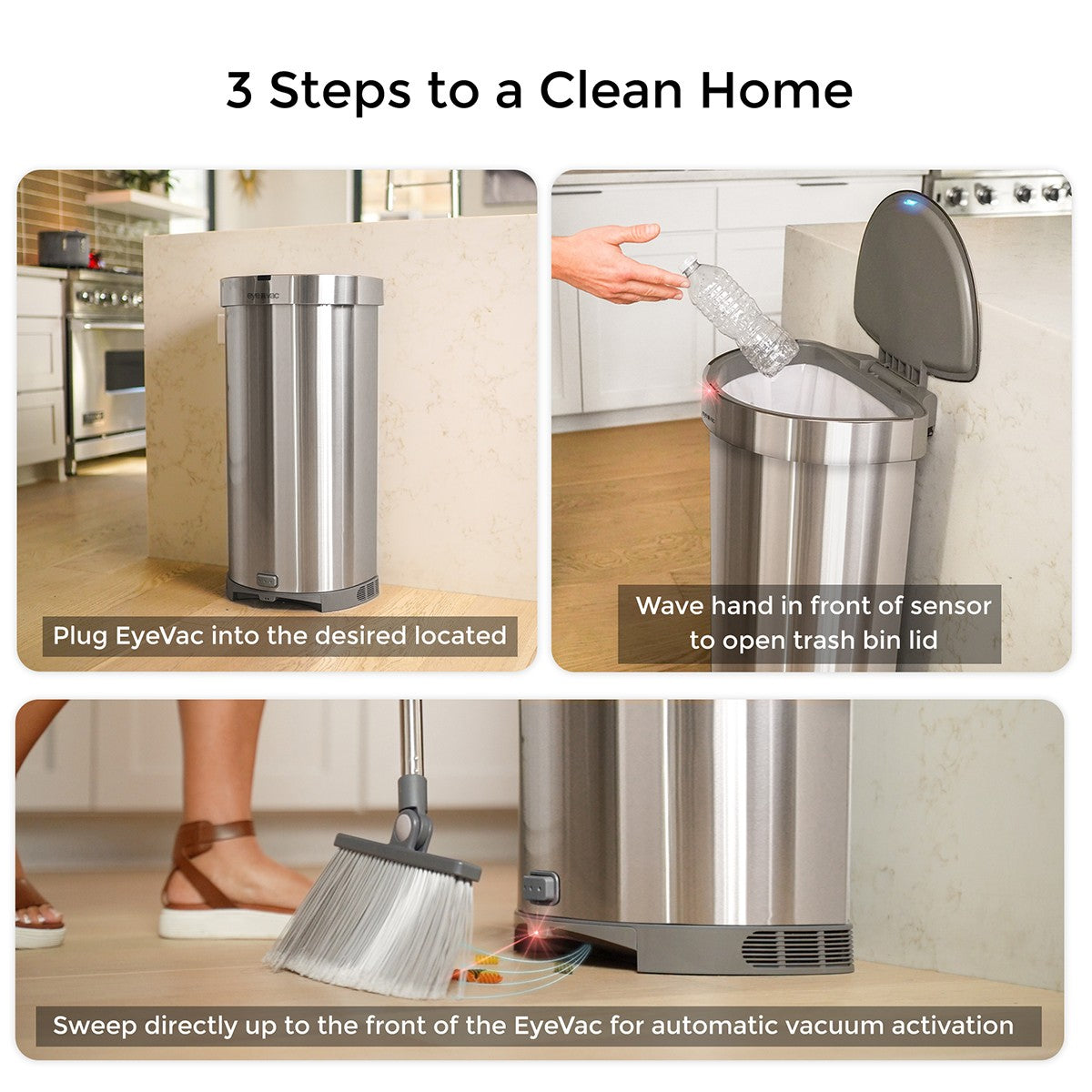 EyeVac+ Trash Can & Vacuum - Thumbnail 5