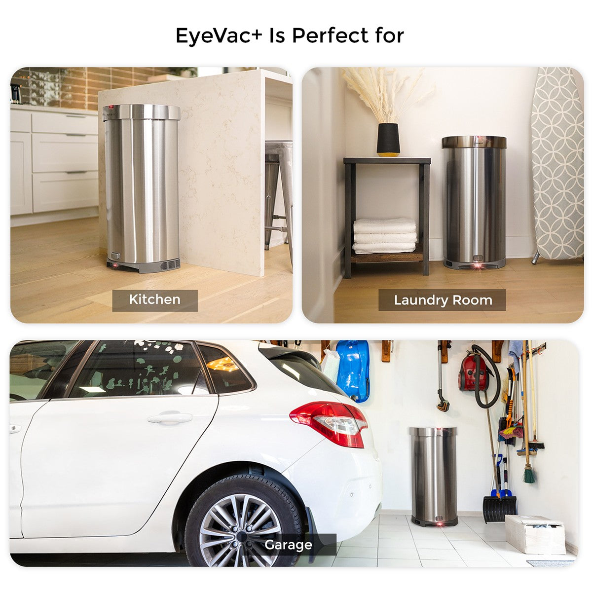 EyeVac+ Trash Can & Vacuum - Thumbnail 3