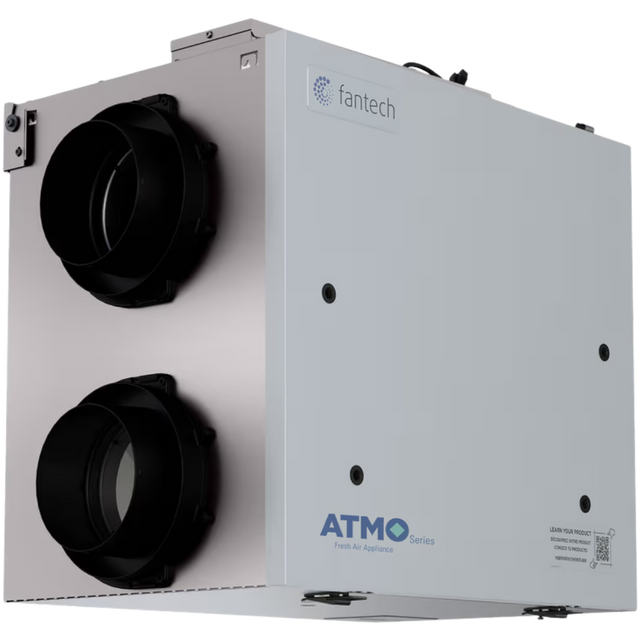 Fantech ATMO 300E-EC 300 CFM Energy Recovery Ventilator w/ EC Motor - Main