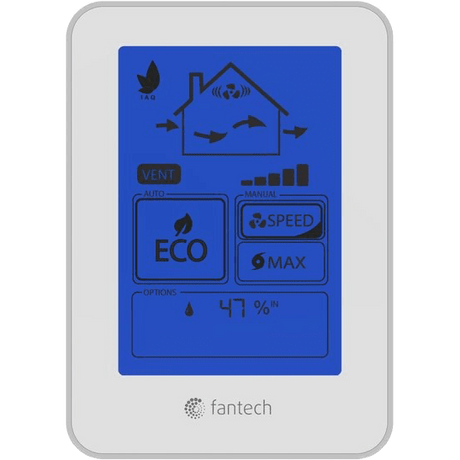 Fantech ECO-Touch IAQ Multi-Function Dehumidistat - Main