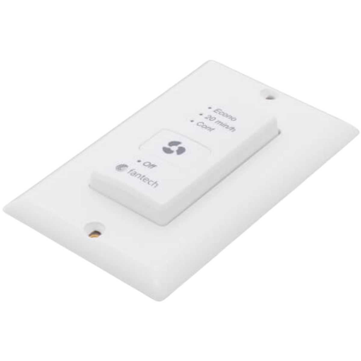 Fantech Edf3 Electronic Triple Function Wall Control- Angle