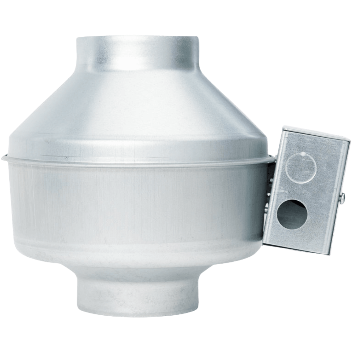 Fantech FG 4XL EC 4in. Inline Centrifugal Duct Fan w/ EC Motor - Side